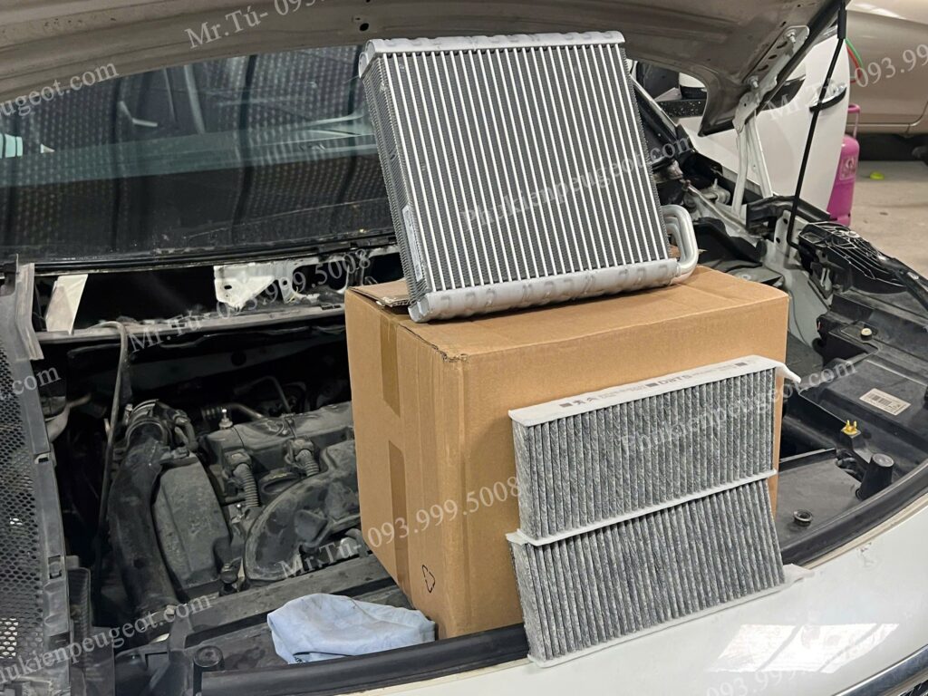 giàn lạnh xe Peugeot tại Vũng Tàu