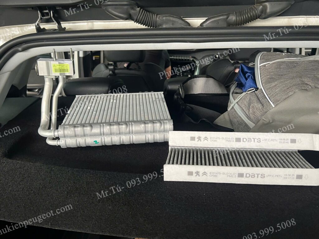 giàn lạnh xe Peugeot tại Vũng Tàu