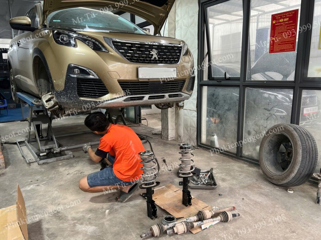 Đại tu gầm xe Peugeot 3008