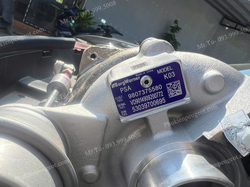 Turbo xe Peugeot 3008