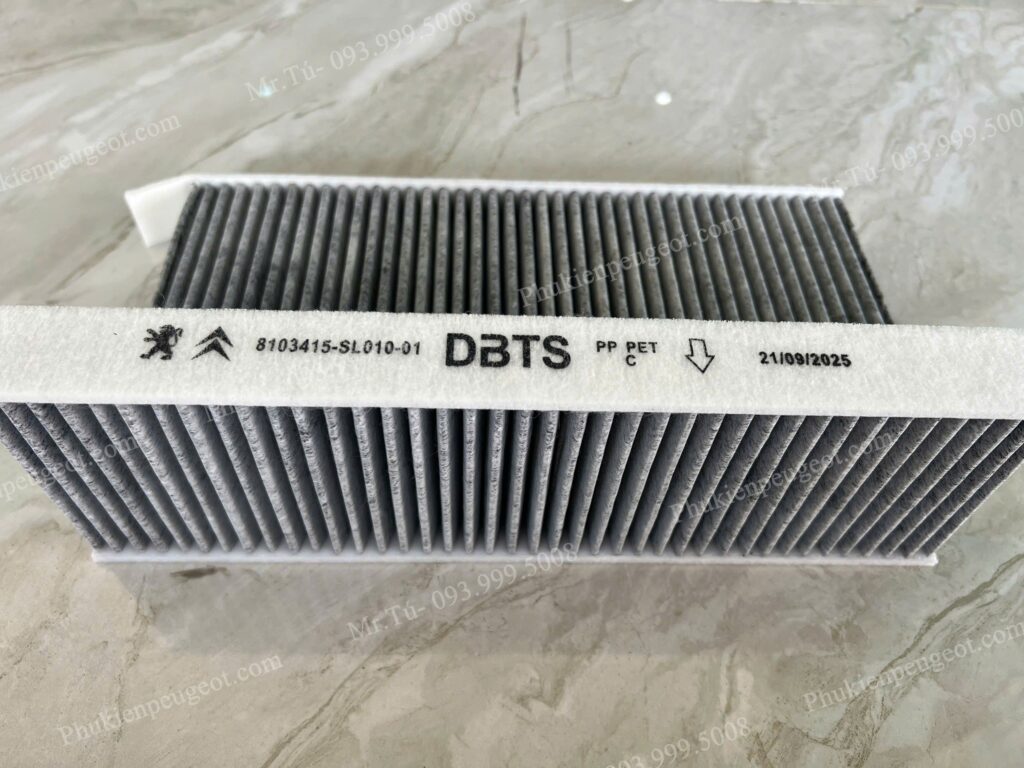 Lọc gió điều hòa xe Peugeot Traveller