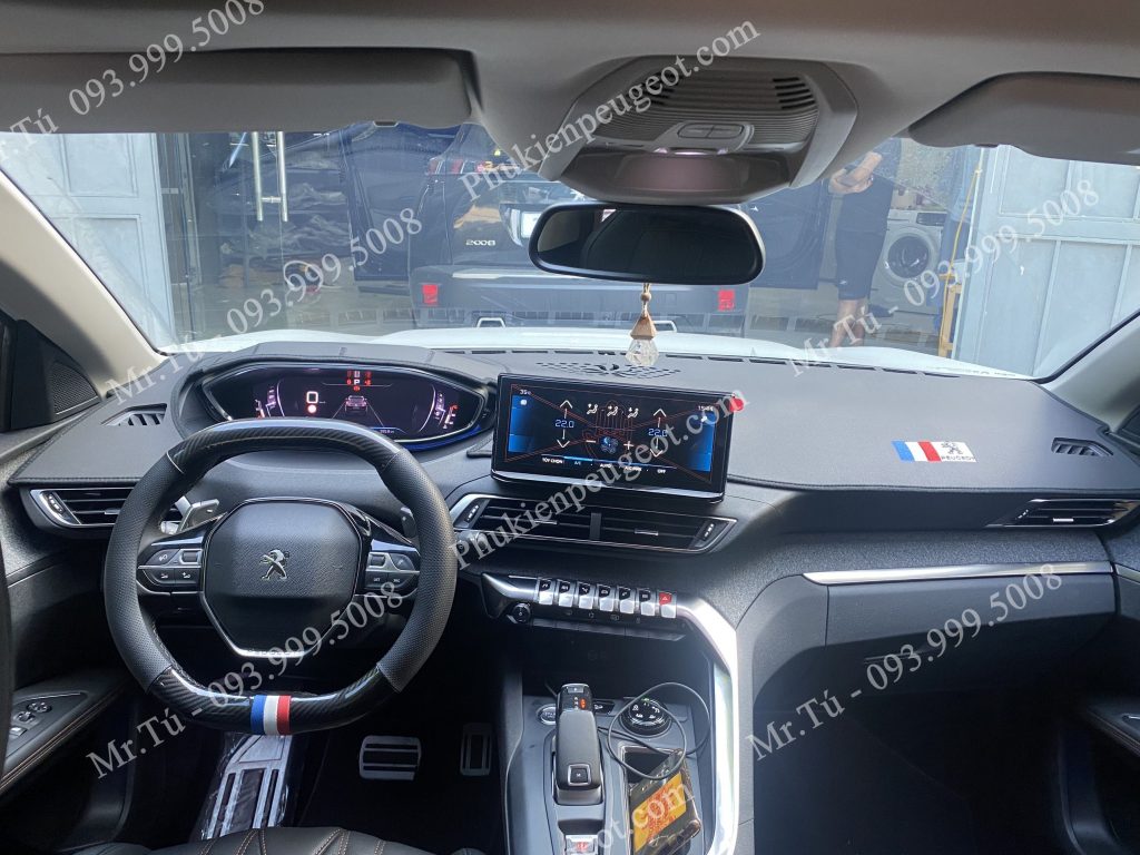 Thảm taplo da Peugeot 3008 Facelift