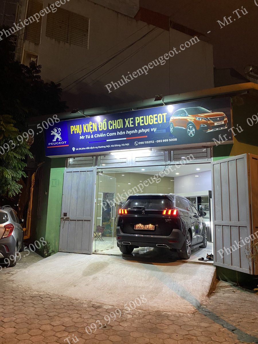 lắp đồ cho xe Peugeot 5008
