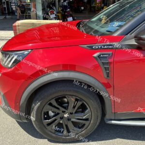 Trang trí mang cá sườn xe Peugeot 2008 - ( bộ 2 chiếc)