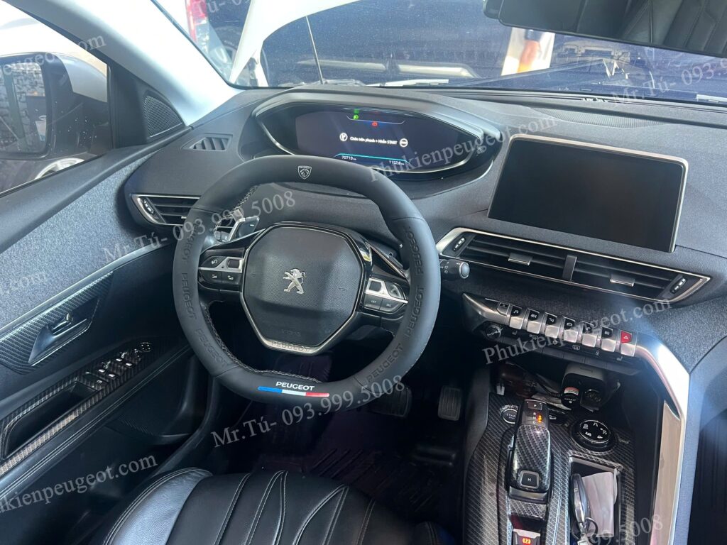 Bọc vô lăng da xe Peugeot