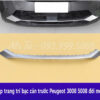 Ốp trang trí cản trước Peugeot 3008 Peugeot 5008